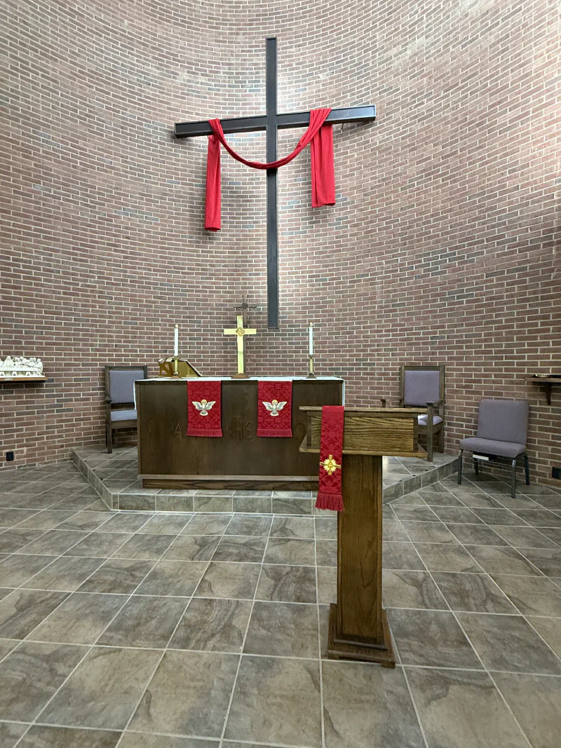 Chancel on Saint Day